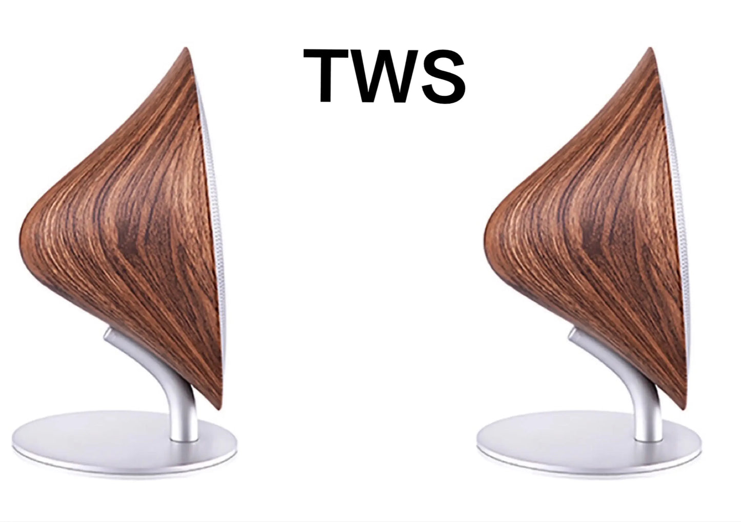 Vintage Wooden Caixa De Som Bluetooth Touch Surface Subwoofer Home Audio Desktop Stereo Speaker Bluetooth Speaker NF Support TWS