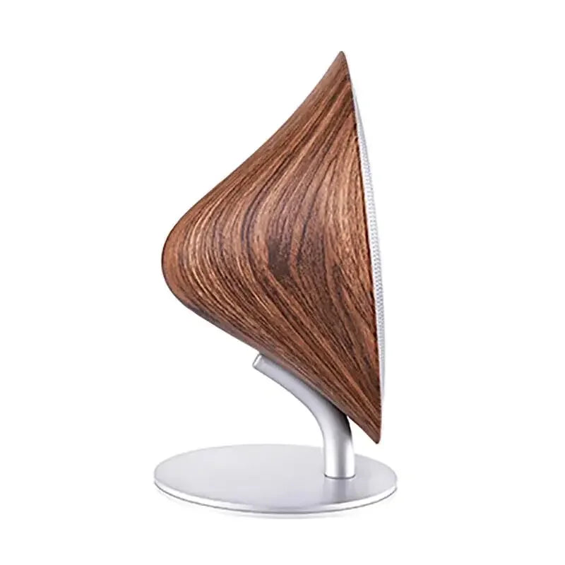 Vintage Wooden Caixa De Som Bluetooth Touch Surface Subwoofer Home Audio Desktop Stereo Speaker Bluetooth Speaker NF Support TWS