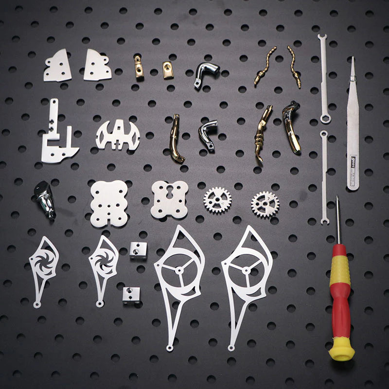 3D Mechanical Wasp Stainless Steel Assembly Kit