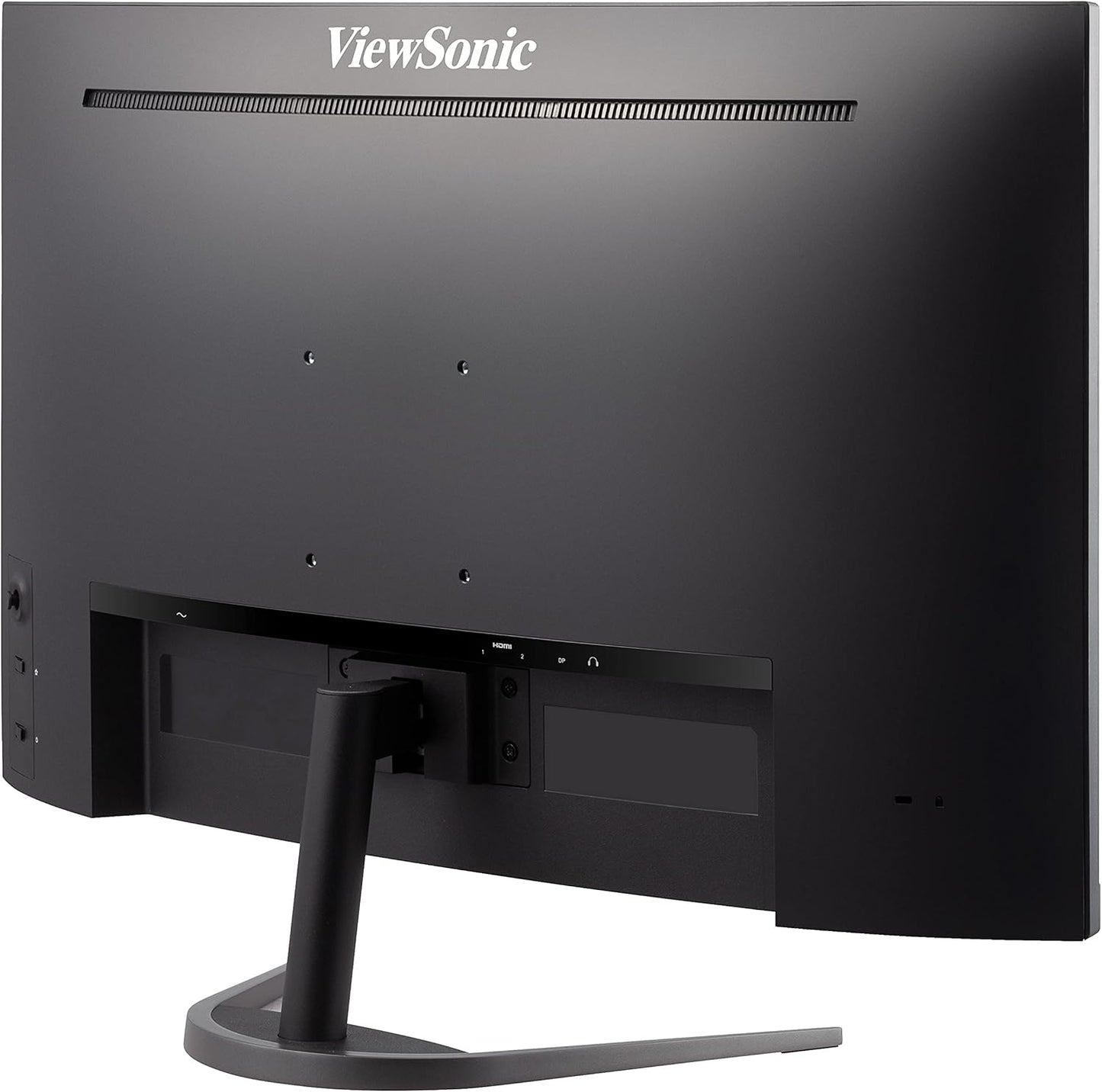 VX3268-2KPC-MHD 32 Inch Curved 1440P 1Ms 144Hz Gaming Monitor with Freesync Premium, Eye Care, HDMI and Displayport