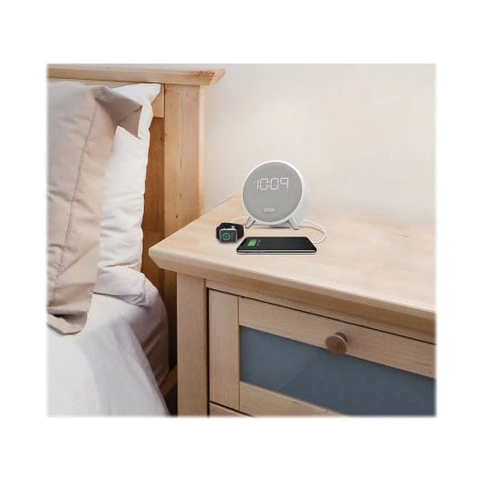 Ibt235W - Speaker Clock - Wireless - Bluetooth - White