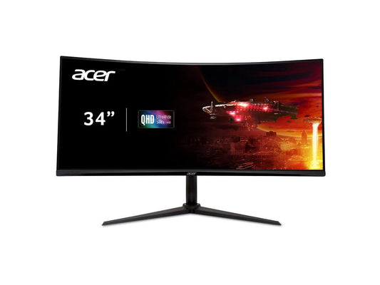 XZ342CU V3 34" Class LED Monitor, 21:9, Black