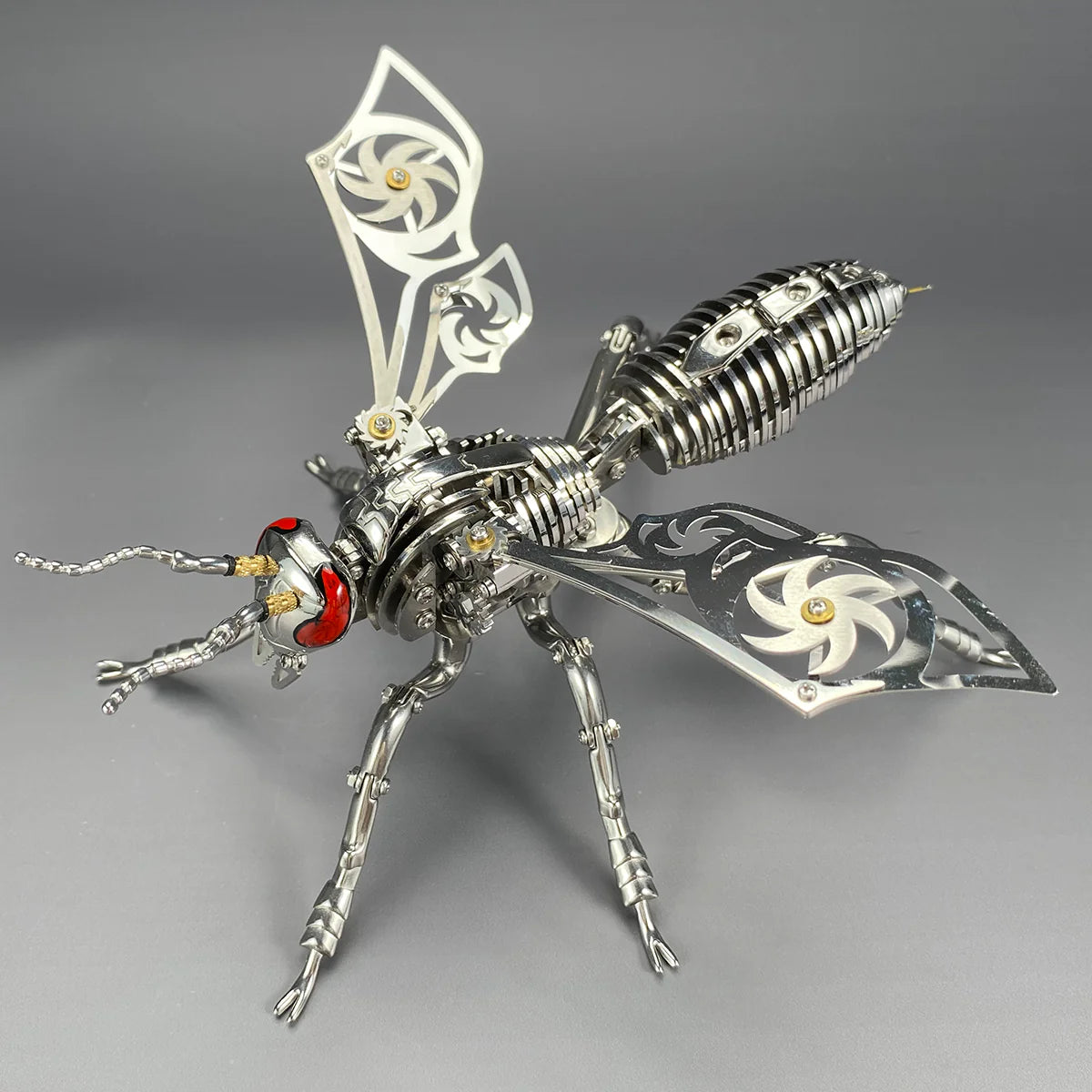 3D Mechanical Wasp Stainless Steel Assembly Kit