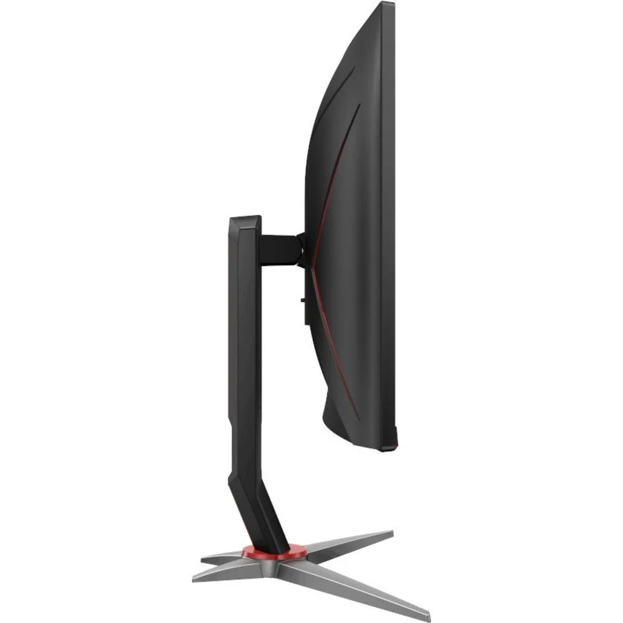 C27G2Z 27" Class Full HD Curved Screen Gaming LCD Monitor, 16:9, Red, Black