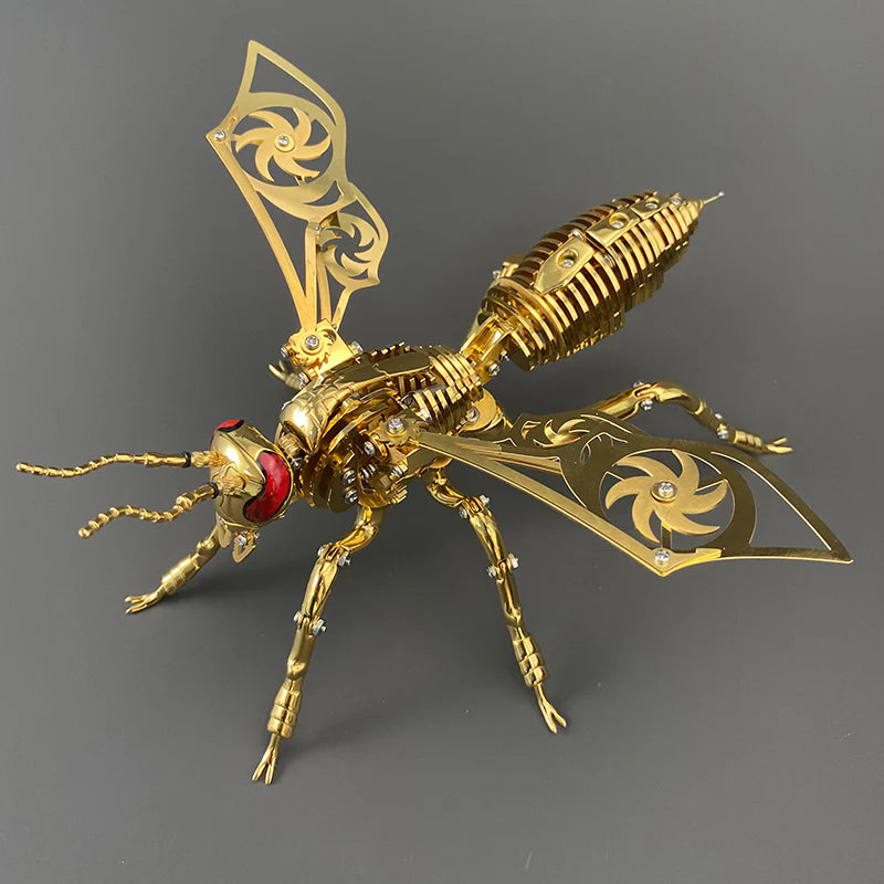 3D Mechanical Wasp Stainless Steel Assembly Kit