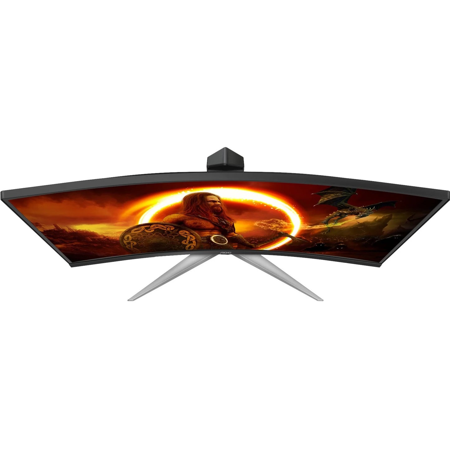 C27G2Z 27" Class Full HD Curved Screen Gaming LCD Monitor, 16:9, Red, Black