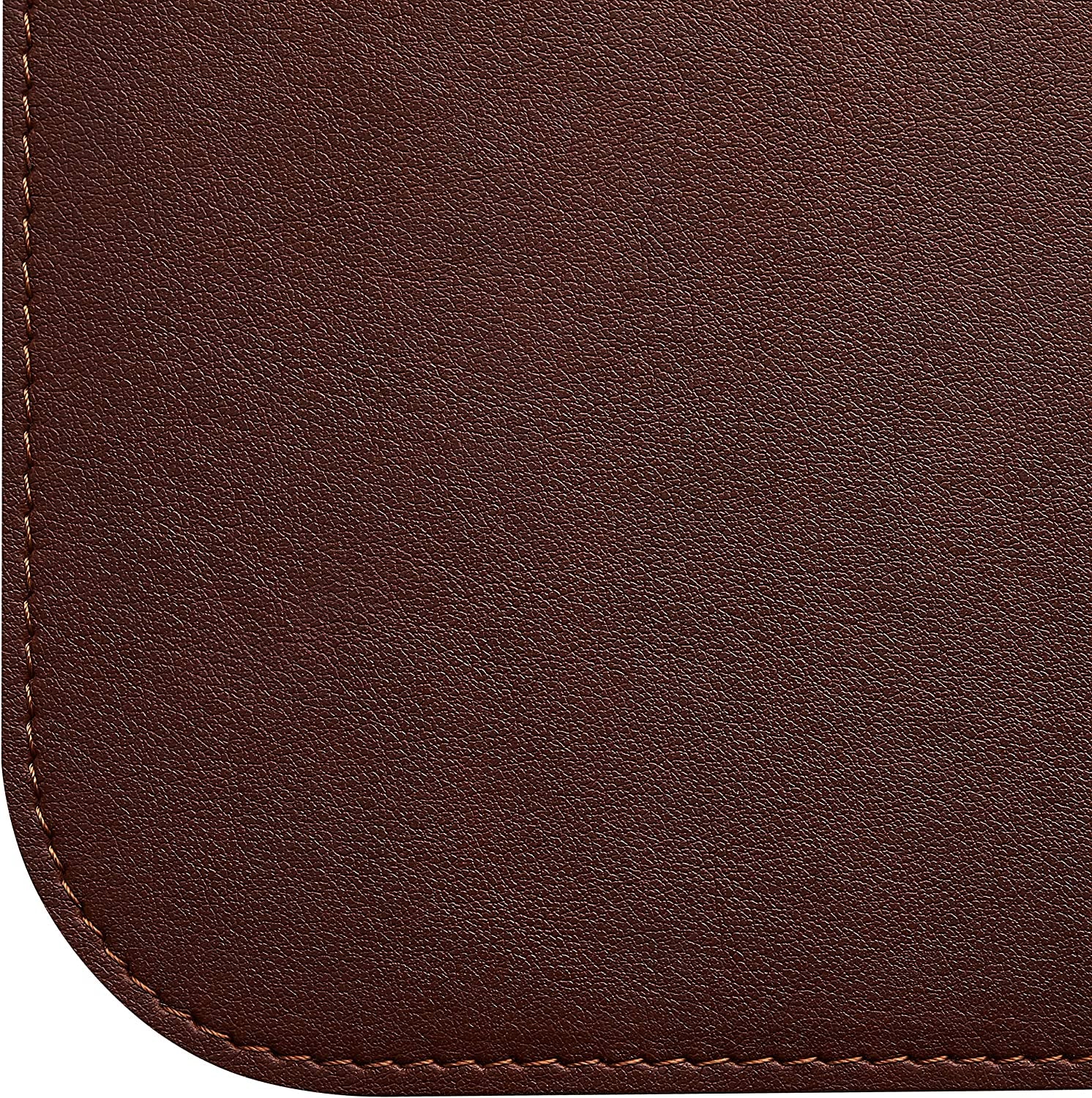 Desk Mat - Desk Pad 91.5 X 43 Cm - XXL Mouse Mat - Non-Slip Desk Cover - Desk Accessories (Dark Brown)